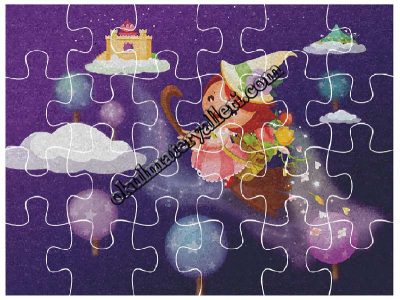 Puzzle, Yapboz, Keçe Baskı, Keçe Kesimi